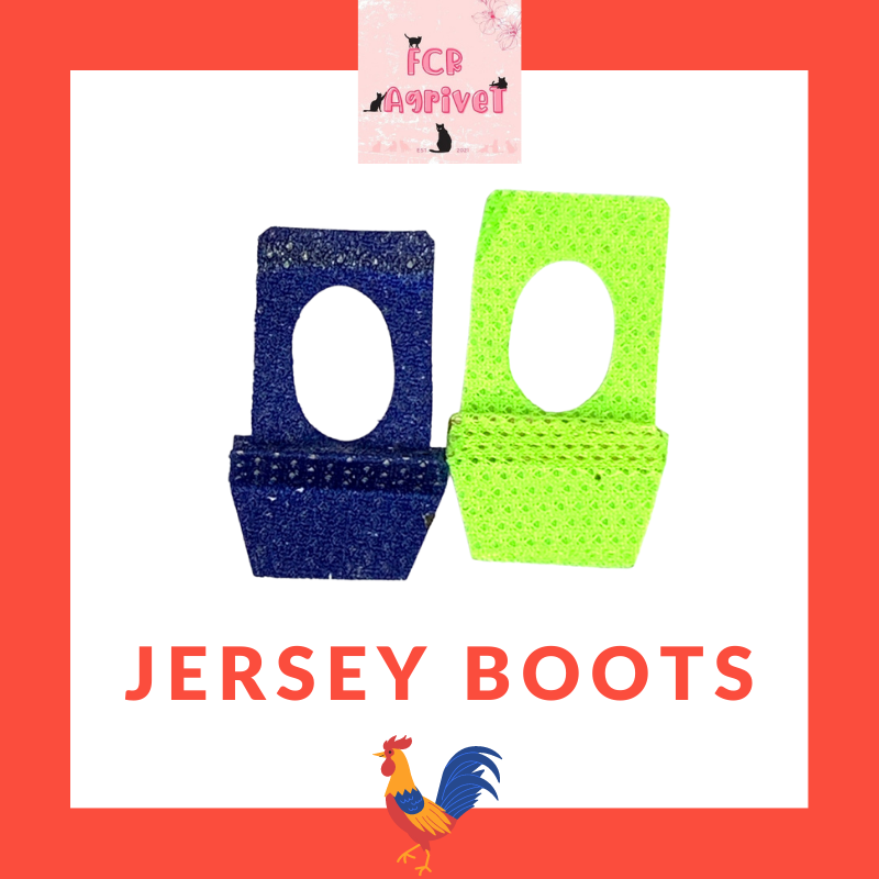 [FCR AGRIVET] BUY 1 GET 1 FREE Jersey Gaffing Boots / Gamefowl