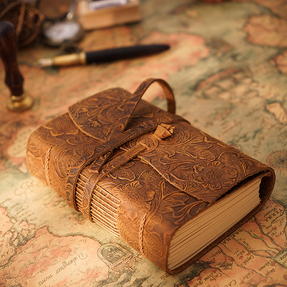 Sổ Tay Handmade Notebook Da Bò Cao Cấp
