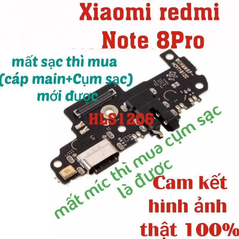 Cụm sạc xiaomi Note 8 Pro