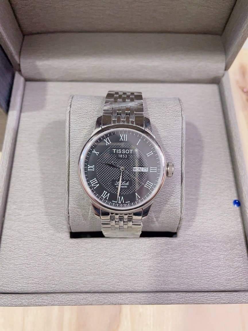 [Mua 1 Tặng 1] Đồng hồ nam cao cấp Ti 0t Le Locle Automatic T006.407.11.033.10 đồng hồ nam-40mm-Máy cơ-Dây thép không gỉ-Luxury Diamond Watch- [ Thu cũ đổi mới ] thumbnail