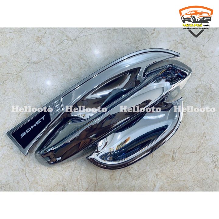 Kia sonet- ốp tay hõm cửa kia sonet 2022 full bộ 8 chi tiết