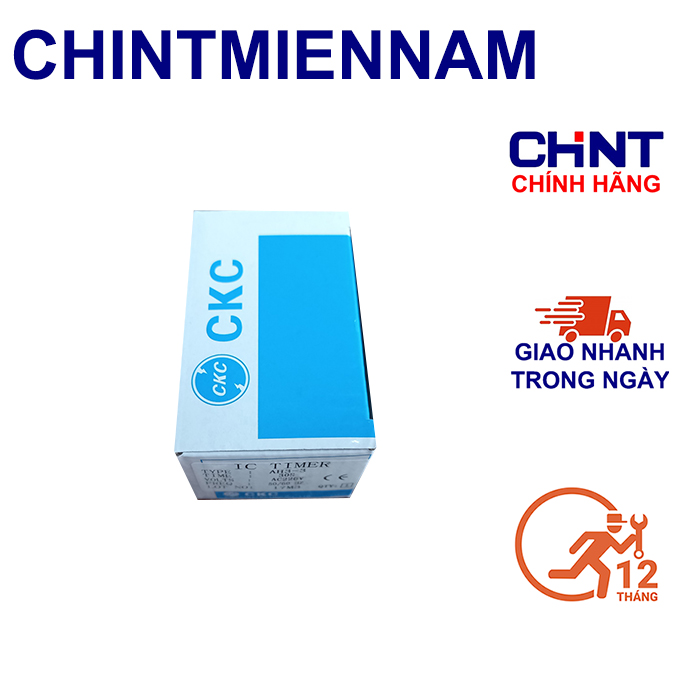 Timer CKC 10s 30s Đã kèm đế Rơ le thời gian CKC Công tắc thời gian CKC