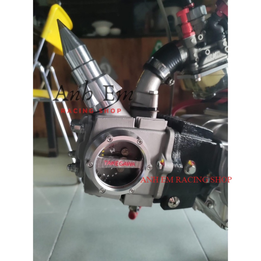 Nắp Cam CNC cho Wave Dream TAKE TRONG SUỐT