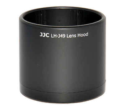 JJC Reversible Lens Hood Shade for OLYMPUS M.ZUIKO DIGITAL ED 60mm F2.8 Macro Lens Replace Olympus LH-49