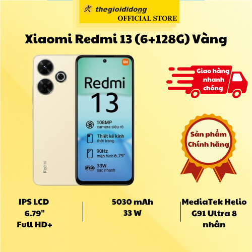 Điện thoại Xiaomi Redmi 13 6GB/128GB