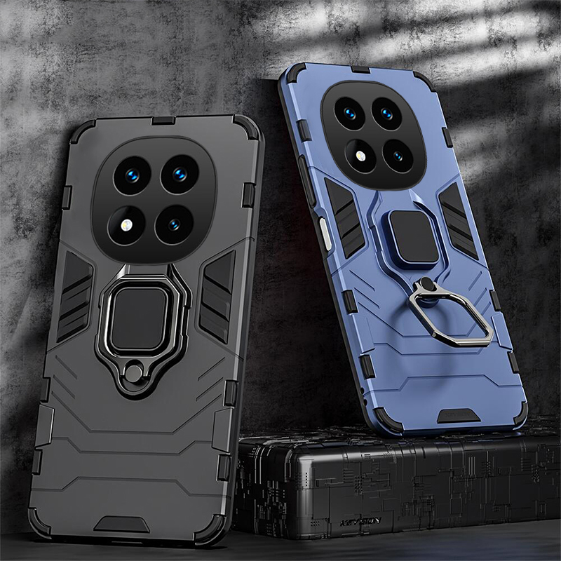 Phone case Xiaomi Poco X7 Pro Shockproof Armor Stand with Holder Car adsorb Ring Back Cover Poco X7 Case.