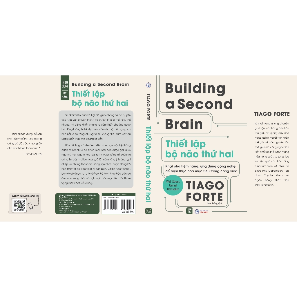 Sách - Buiding a Second Brain – Thiết Lập Bộ Não Thứ Hai