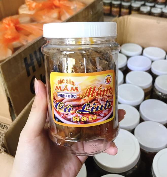 MẮM CÁ LINH CHÂU ĐỐC HŨ 500G [Đặc sản An Giang]