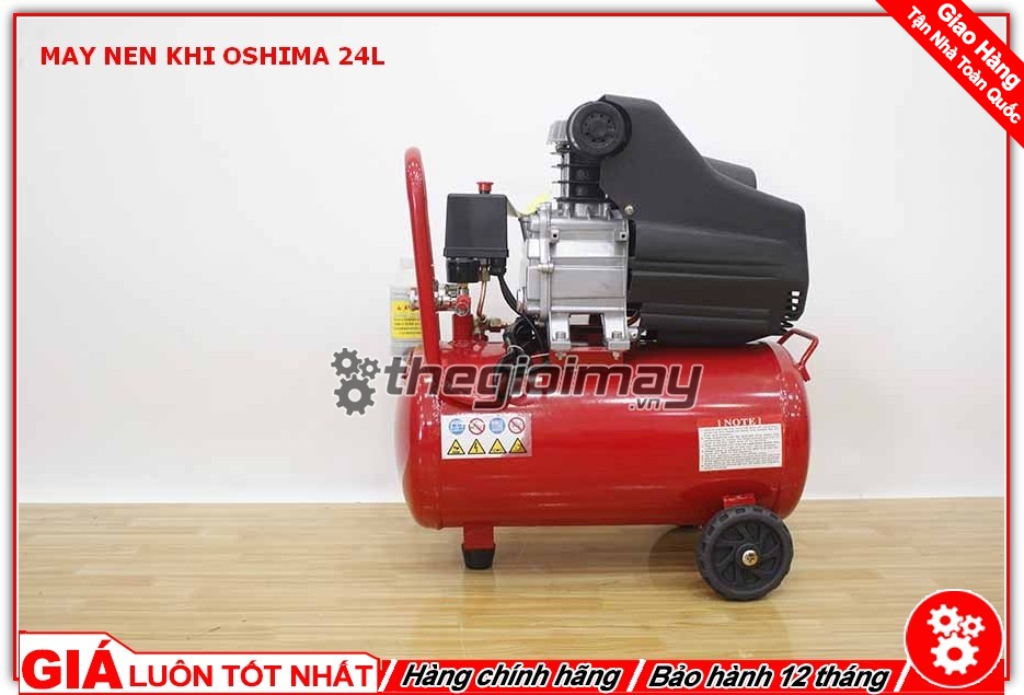 [HCM]Máy nén khí trực tiếp oshima 24l