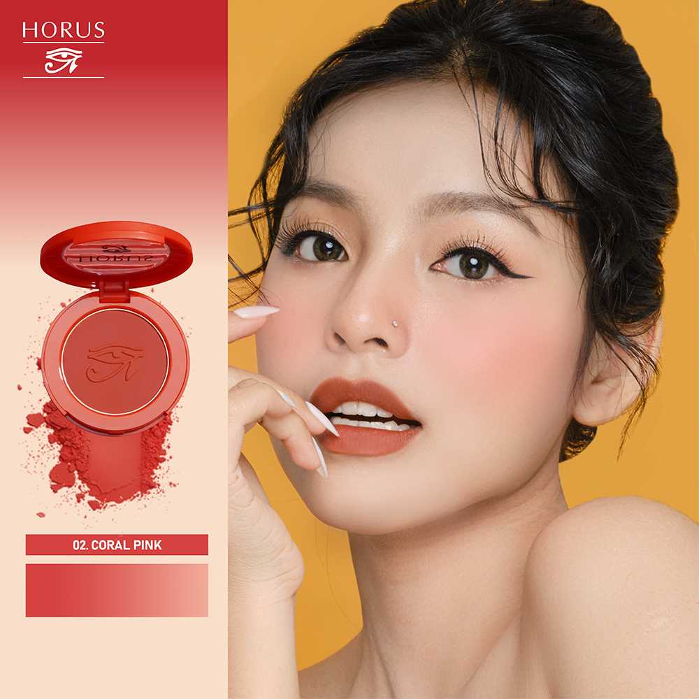 Phấn Má Horus Phấn má Long - Lasting Blusher 4g