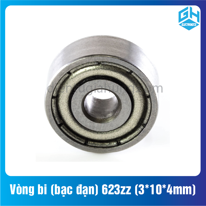 Combo 2 cái Vòng bi (bạc đạn) 623zz kích thước(3*10*4mm)