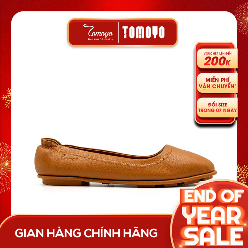 SIÊU SALE 7.7 | Giảm 30% đơn 199k - Giày Búp Bê Nữ Siêu Nhẹ Tomoyo TMW20402