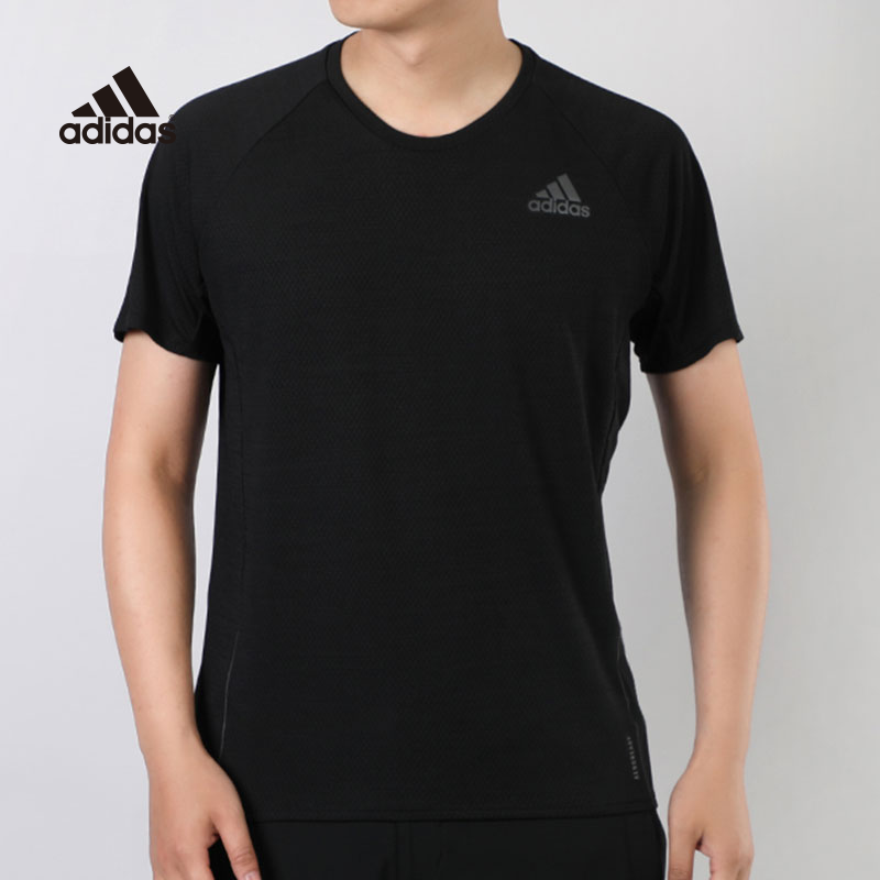 Adidas Men's short sleeve 2020 summer new running training sports T-shirt  half sleeve FM7637 | Lazada Singapore