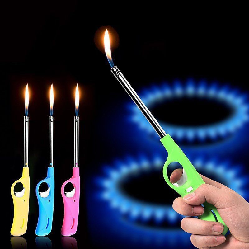 [HCM]Dụng Cụ Mồi Lửa Bếp Cồn Bếp Ga Tiện Dụng, Dụng Cụ Mồi Lửa Bếp Ga, Bật Lửa Bếp Cồn Cán Dài An Toàn Không Lo bị Phỏng Lửa