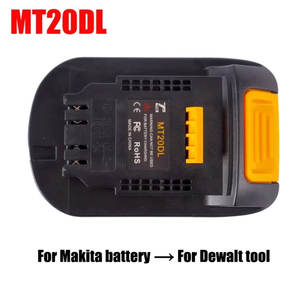 Battery Adapter for Dewalt for Milwaukee 18V Li-Ion Battery to for Milwaukee 12V