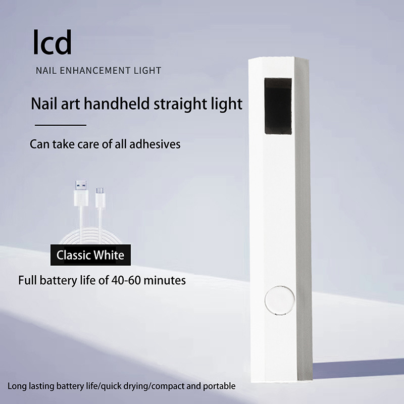 Mini Handheld UV Cordless Nail Lamp Gel Nail UV Lamp With LED Display Small  Portable Light Therapy Lamp Nail | Daraz.lk