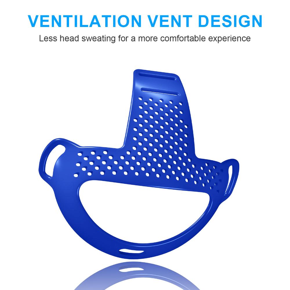 TPU gối đệm đầu đầu thay thế dây đeo Pad đệm giảm áp lực thoải mái cho Meta Quest 3 tai nghe VR