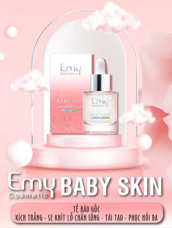 Combo Face Serum Dưỡng Ẩm - Kích Trắng EMY COSMETIC