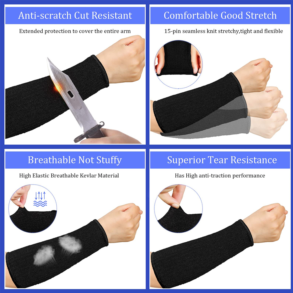 Kuying%20Fashion%201Pair%20Level%205%20HPPE%20Cut%20Arm%20Sleeve,Cut%20Resistant%20Thumb%20Protector%20Sleeves,Resistant%20Anti-Puncture%20Work%20Protection%20Arm%20Sleeve%20-%20Image%203