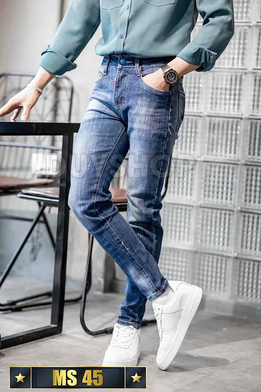 Quần jean nam, quần jogger jean nam cao cấp thiết kế trẻ trung năng động Cheryshop94 C694