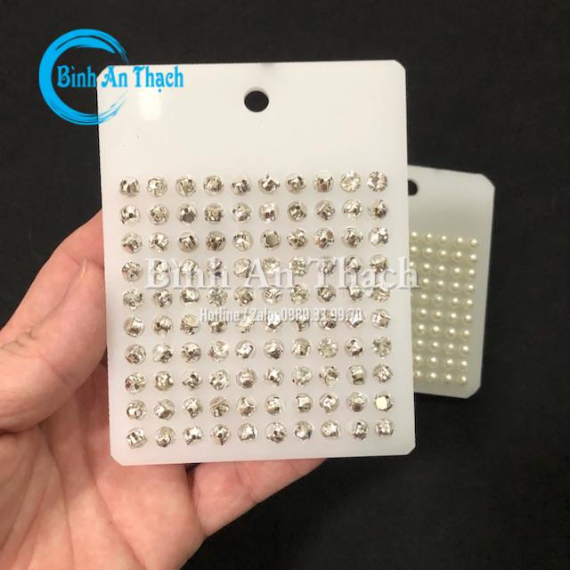 Khay Đếm Hạt Chuỗi 100 Viên Dùng Đếm Hạt Gỗ, Hạt Đá, Pha Lê, Hạt Chuỗi