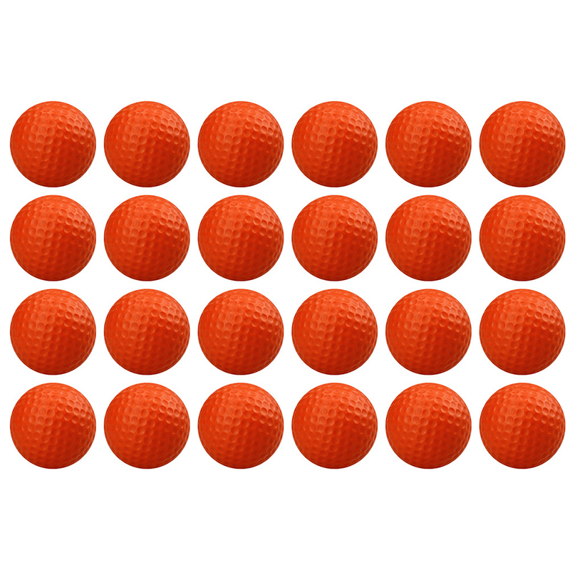 Imuch 10Pcs PU Foam Golf Balls Sponge Elastic Indoor Outdoor Practice Training