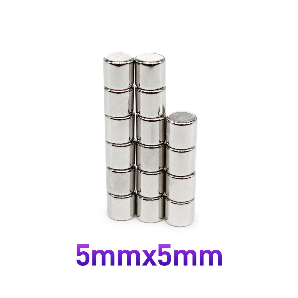Nam châm viên 5x5mm (50 viên) , từ tính siêu mạnh