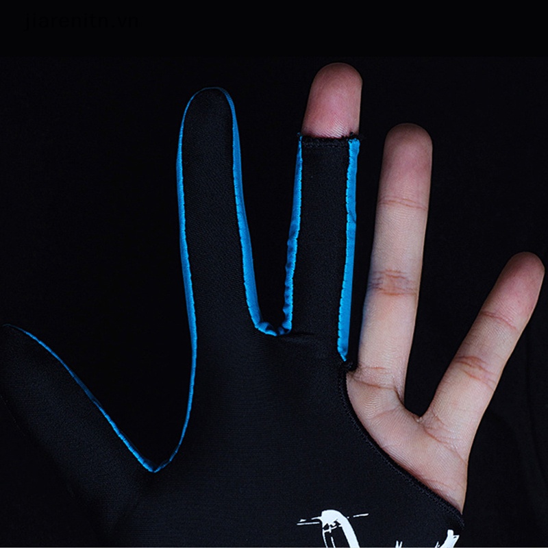 Three Finger Billiards Game Gloves, Left, Right, Jiarentn Lycra