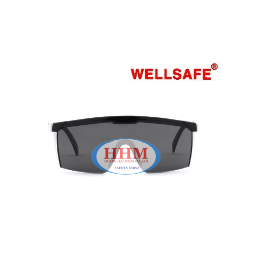 Kính bảo hộ Wellsafe SS416 màu đen