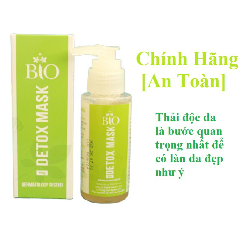 Thải độc bio detox mask 80g GENEWORLD - Lyo.shop