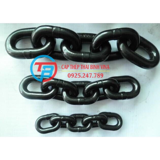 Dây xích tải đen phi 6 (6mm) CÁP THÉP THÁI BÌNH VINA