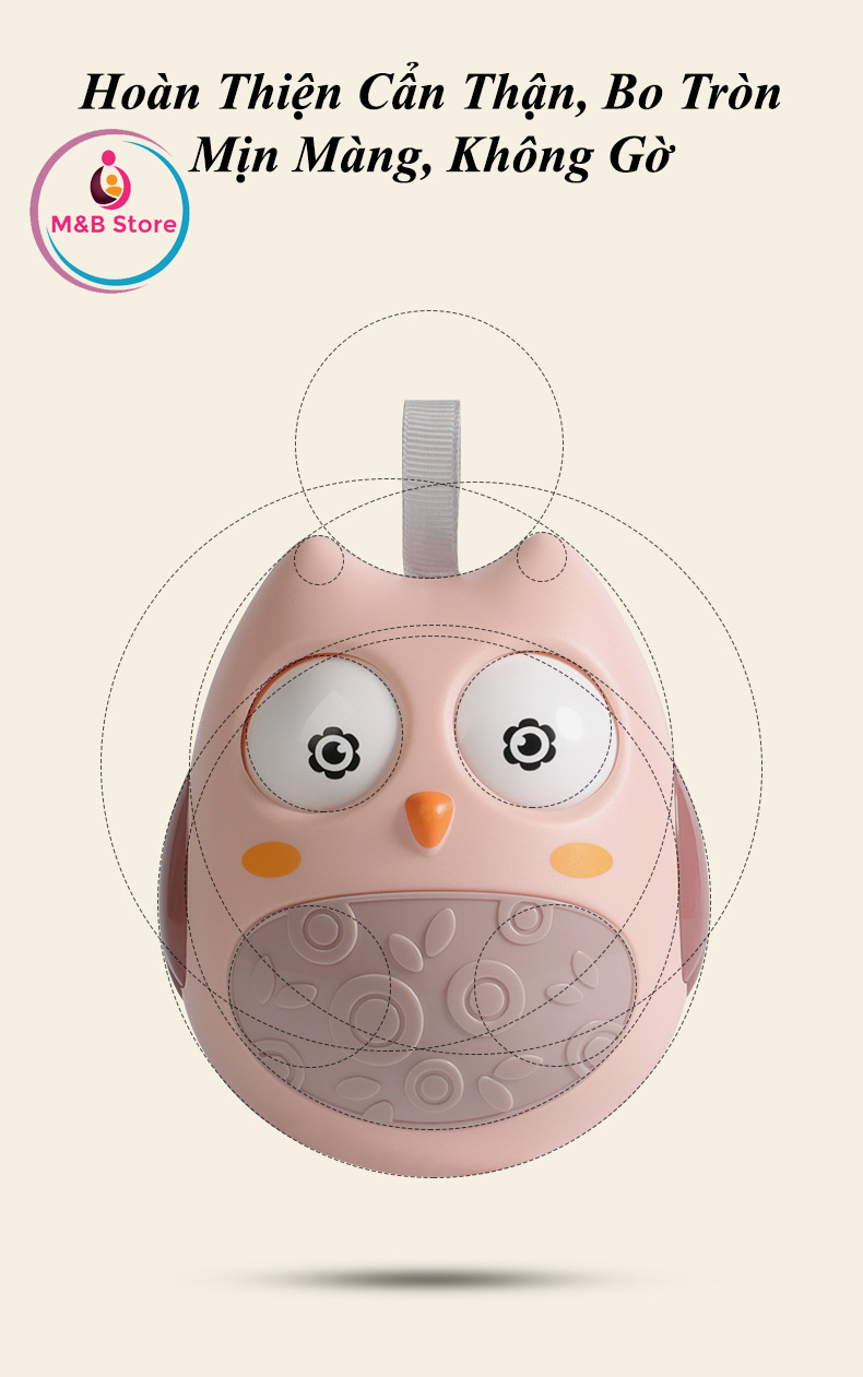 Lật Đật Cú Mèo Dễ Thương - BabyCare