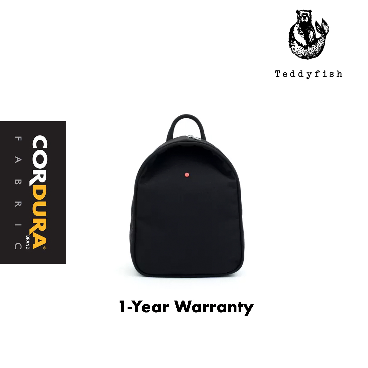 Teddyfish Mini Backpack Cordura Fabric SG Seller Fast