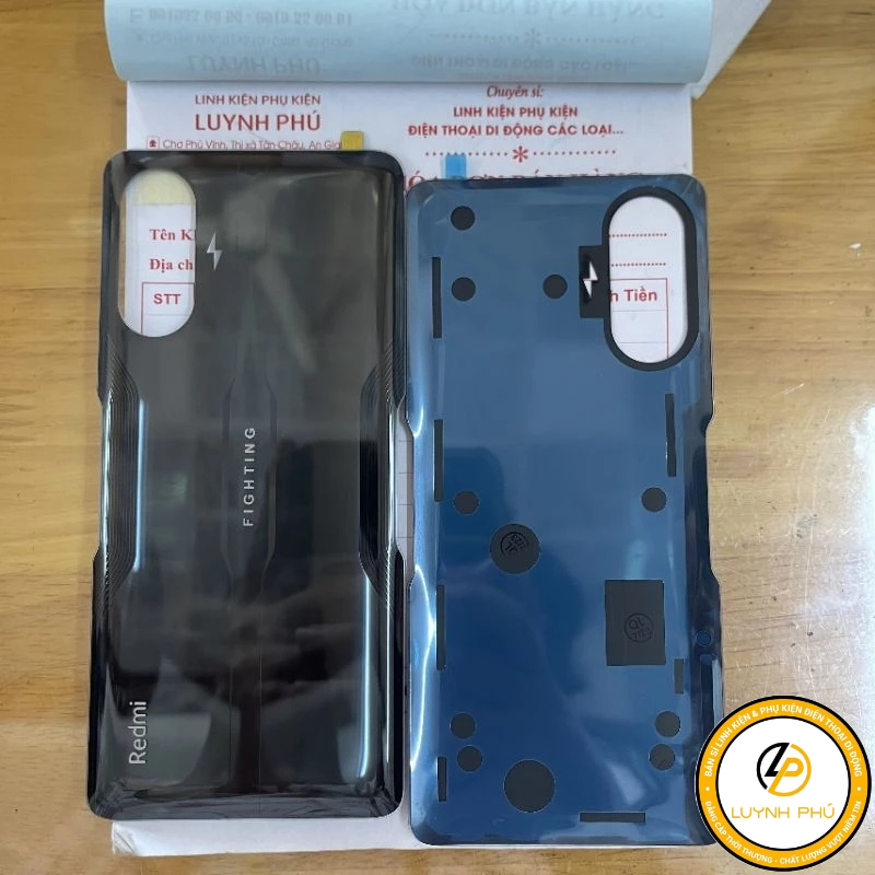 Nắp lưng redmi k40 gaming (ảnh thực tế)