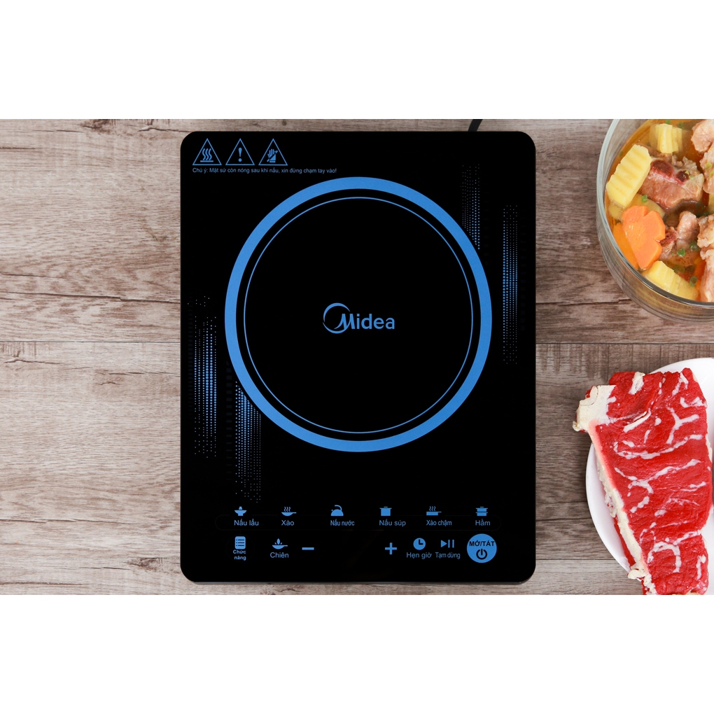 Bếp Từ Đơn Midea MI-T2117DC (Công suất 2100W)