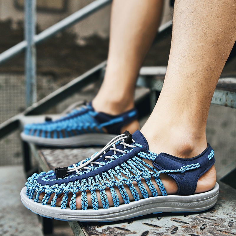 Giày Sandal Bad Under Blue A218 (Xanh)