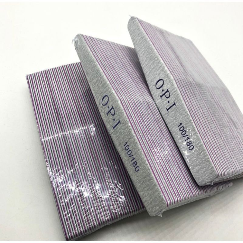 Dũa mỏng hiệu Opi, dũa móng tay, dũa móng gel, móng bột 180/240