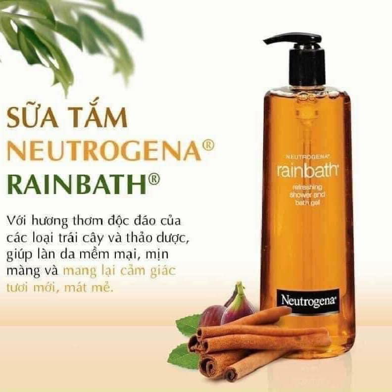 [Sản phẩm mới] Sữa Tắm Neutrogena Rainbath Refreshing Shower And Bath Gel (dung tích 1182ml/473ml)