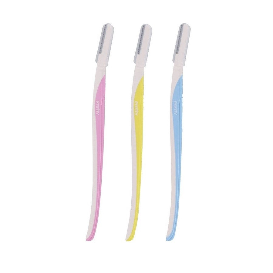 Set 3 dao cạo lông mày Pretty KAI hàng Nhật Bản