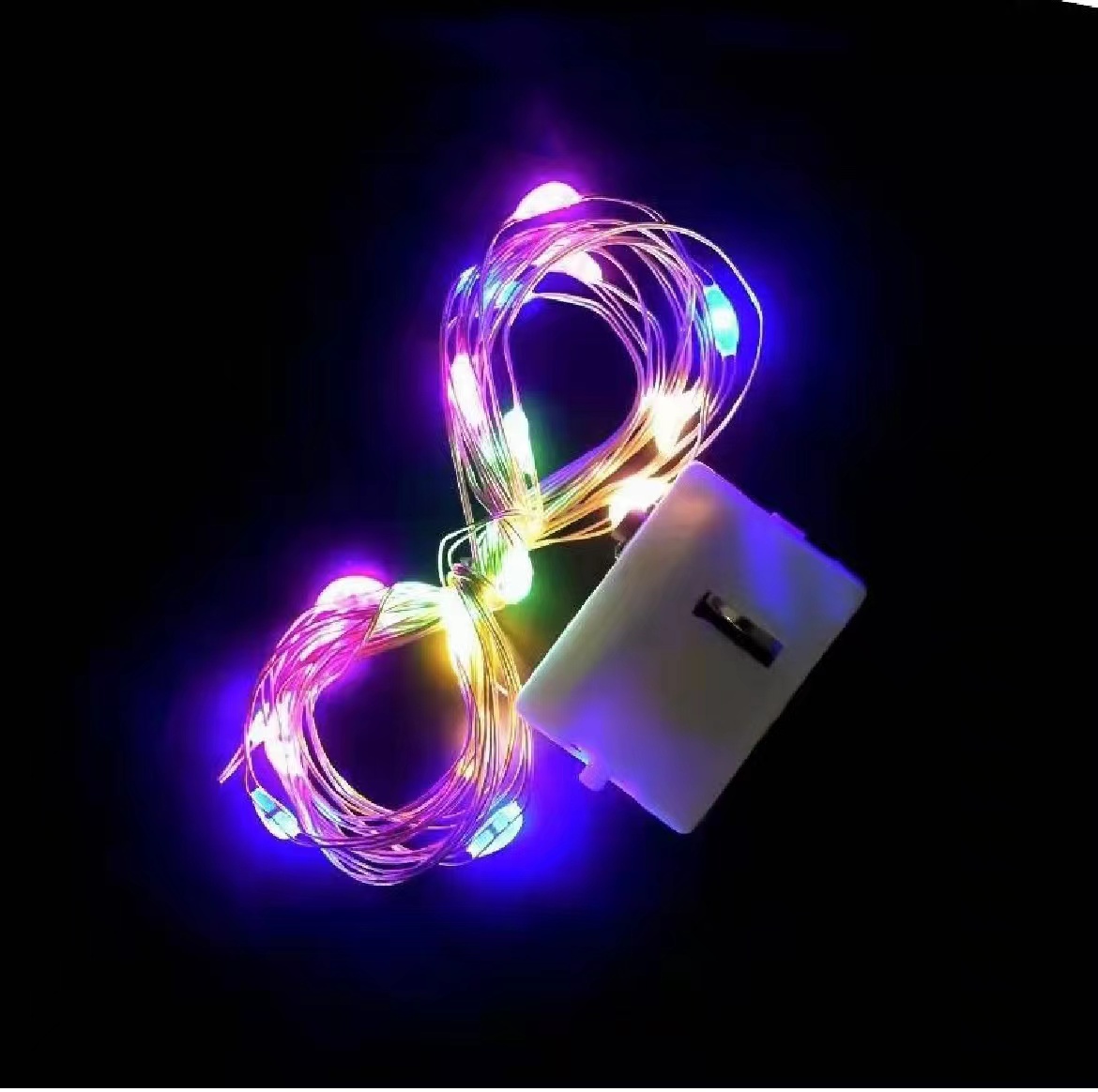 Party Kingdom 1M/2M/3M Yellow LED Fairy Light Battery Operated