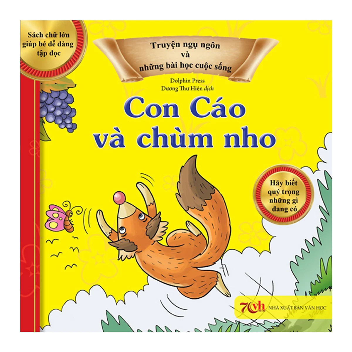 Con cáo và chùm nho