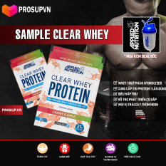 Clear Whey ( Sample 1 lần dùng ) – Applied Nutrition – Whey protein cao cấp [ Hydrolize ] Sữa tăng cơ, tăng cân hiệu quả