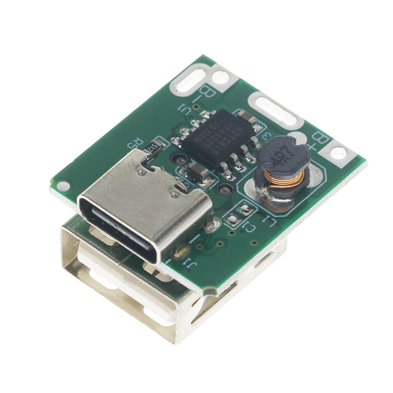 New Style Mini Type-C 5V Charge Discharge Module Charging Protection Board Boost Converter Power Lithium Battery.