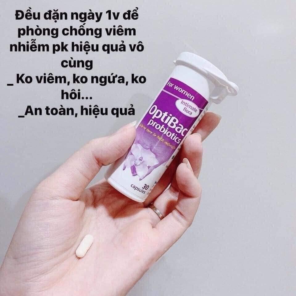 Viên uống phụ khoa optibac tím của uk chính hãng - 7866