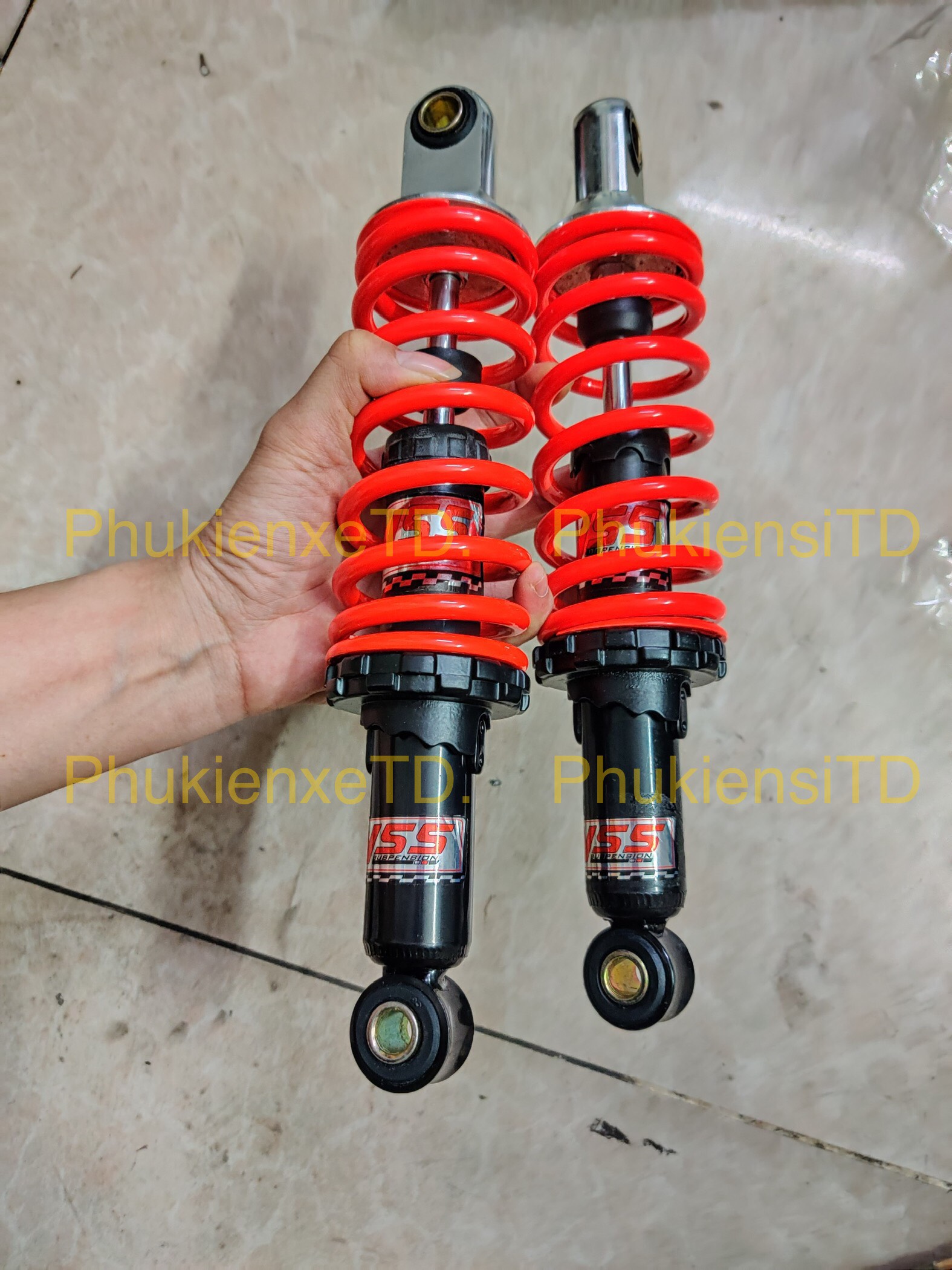Phuộc Yss lắp Dr Wave Sirius Jupiter Taurus Cub Galaxy Magic Elegant Axelo Future