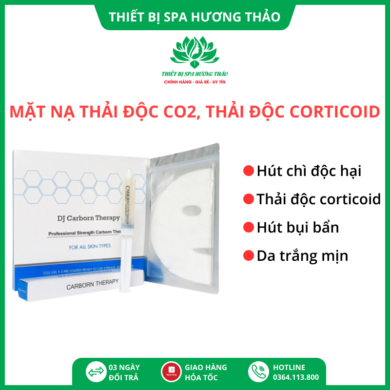 Mặt nạ thải độc CO2 (hộp 5 set)