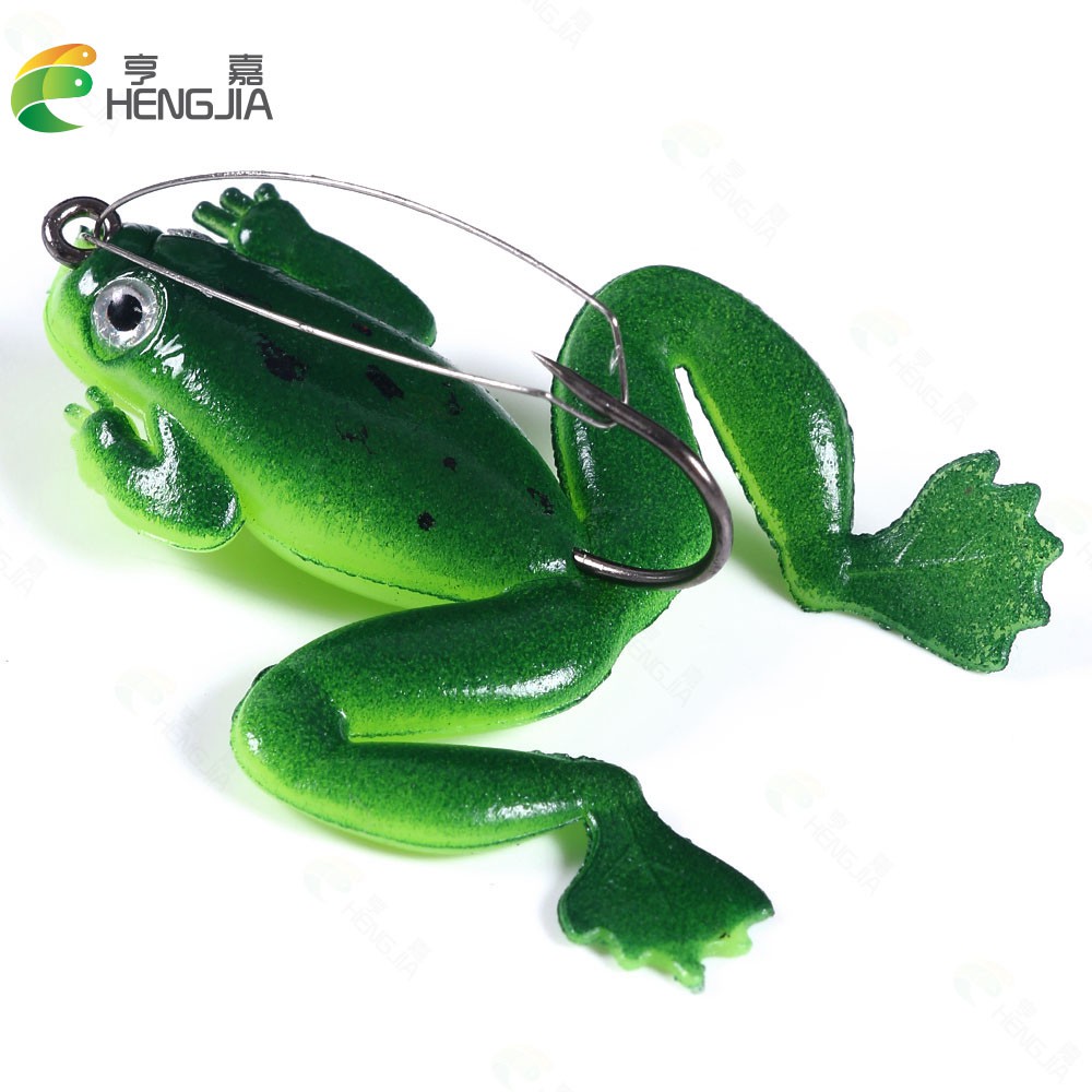 Mồi Câu Cá Giả Hình Con Ếch Độc Đáo 6cm / 5g