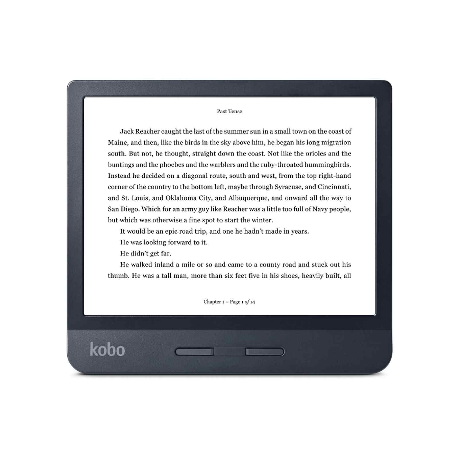 eReader] Kobo Libra H2O **Free 1m Micro Cable** - 7 inches EPD