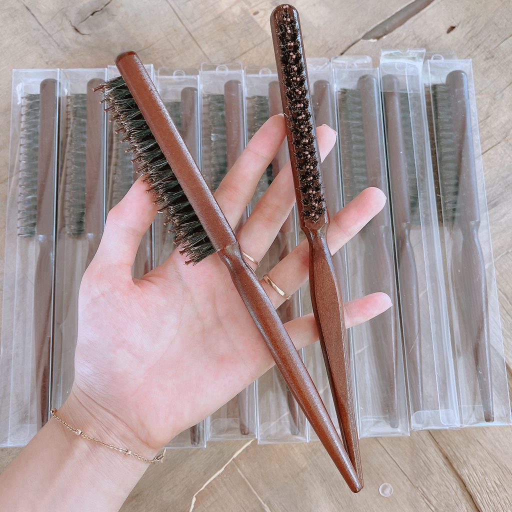 Lược Đánh Rối Tóc Cán Gỗ