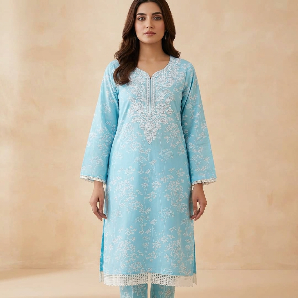 Stitched%20Tc%20Cotton%20Clothes,%20Embroidery%20Work%20with%20Screen%20Print%20Kamiz%20and%20Sallower%202%20Pis%20Collection%20For%20Women/Girls%20-2pis%20-%20Image%202